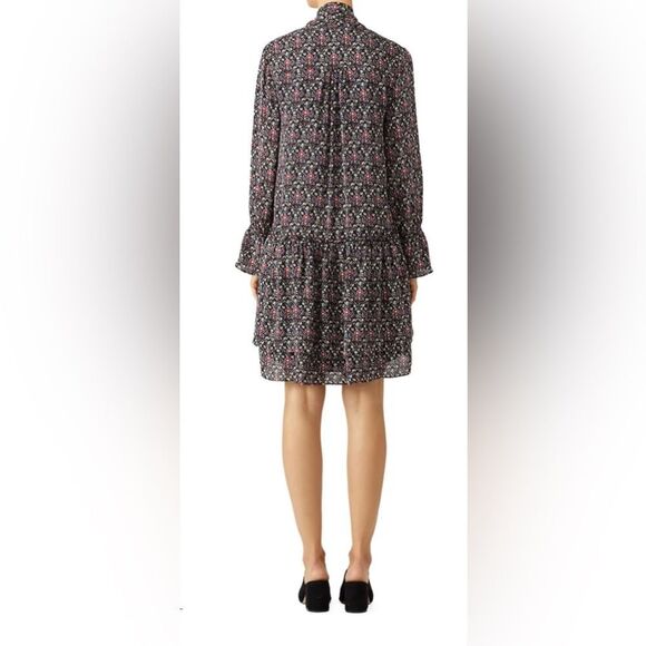 Joie Printed Jamira Silk Dress Size Small - Picture 3 of 10